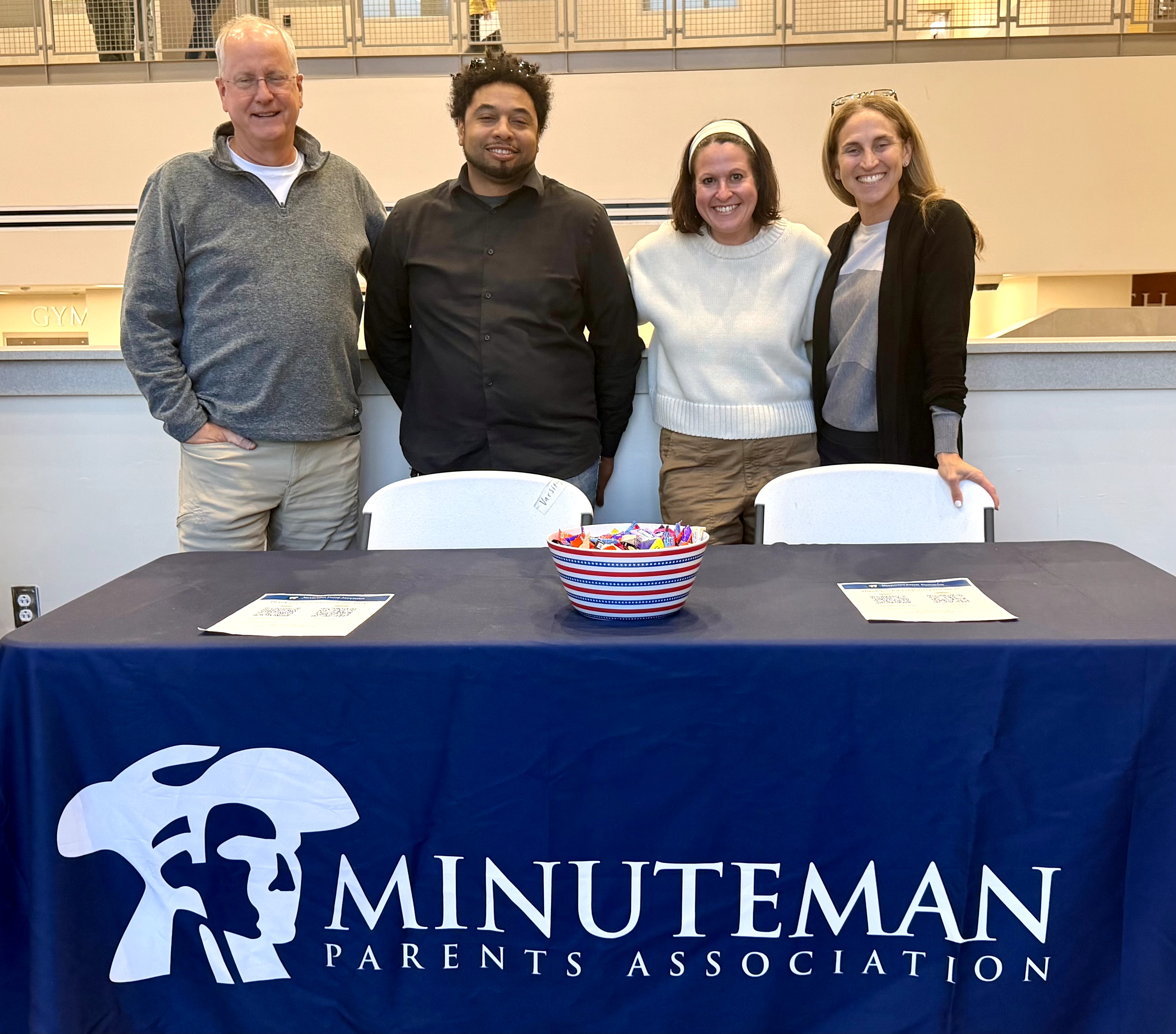 Minuteman parents at the end-of-year MPA celebration